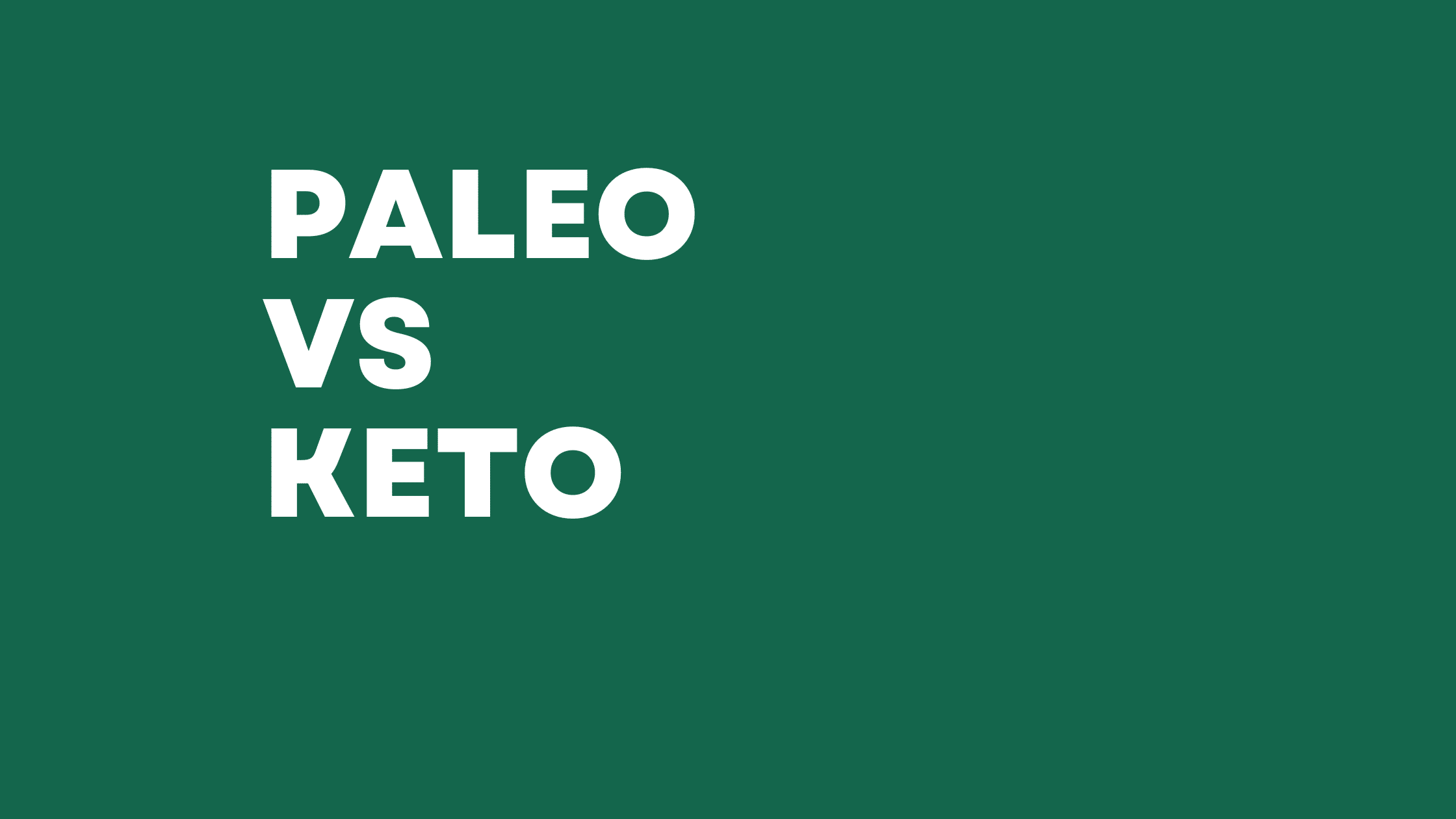 Paleo vs Keto: Which Diet Is Right For You?