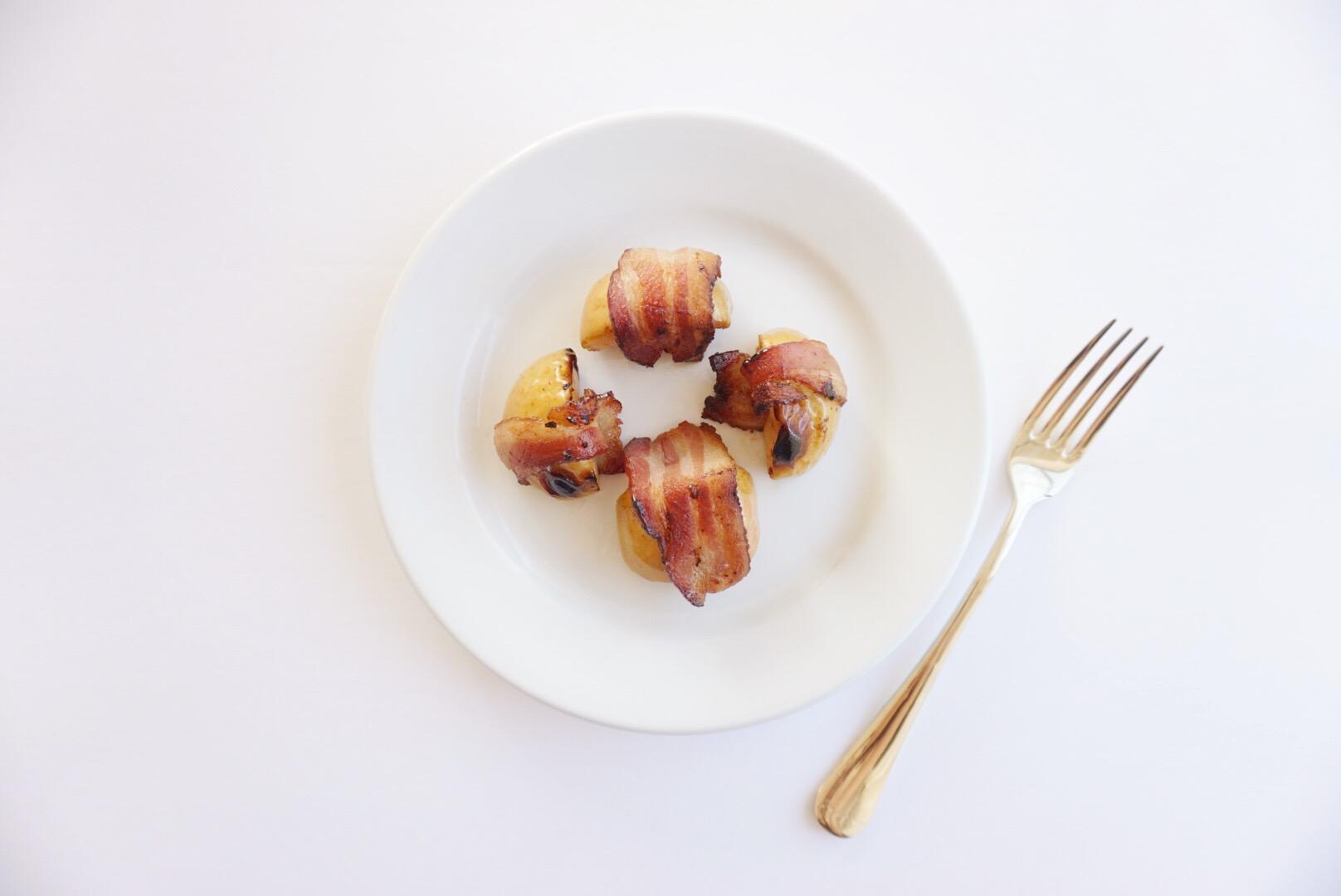 Bacon Wrapped Apples