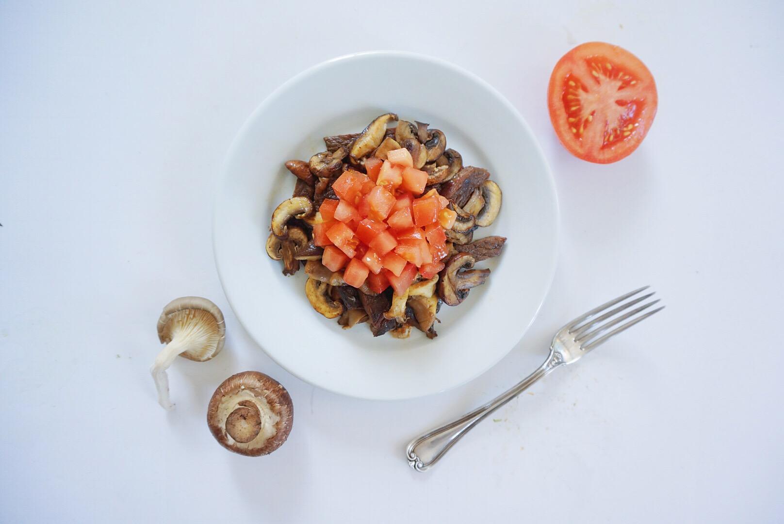 Beef Mushroom Sauté