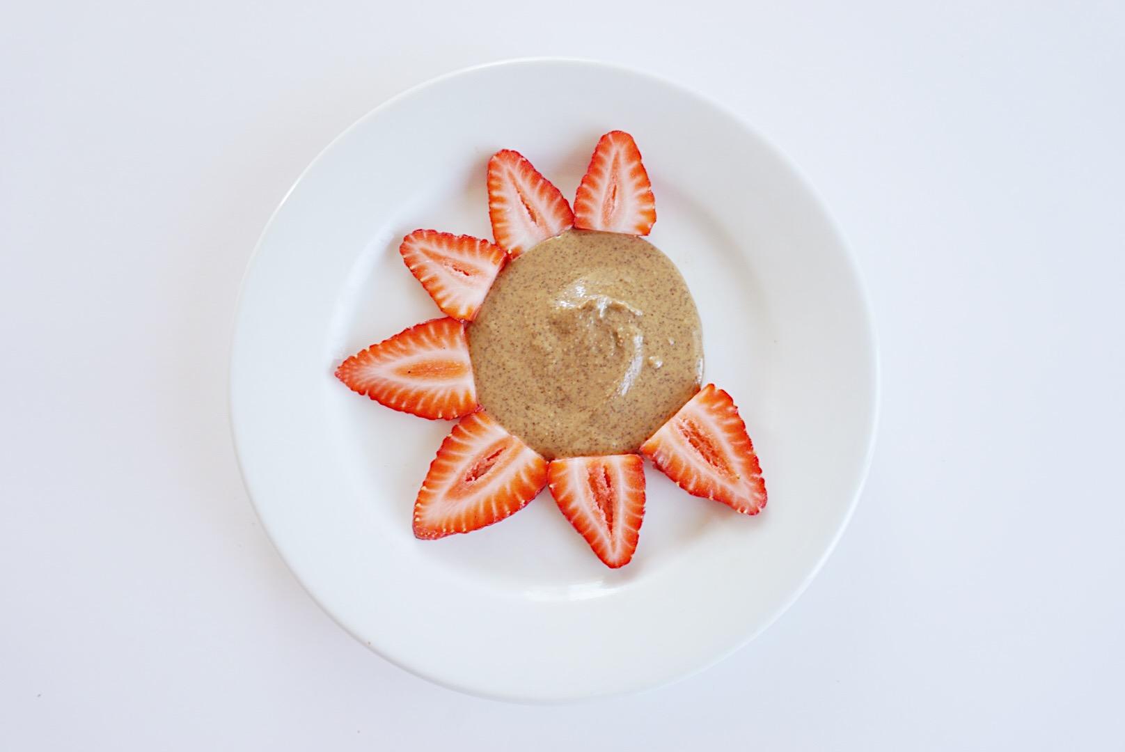 Berries + Almond Butter