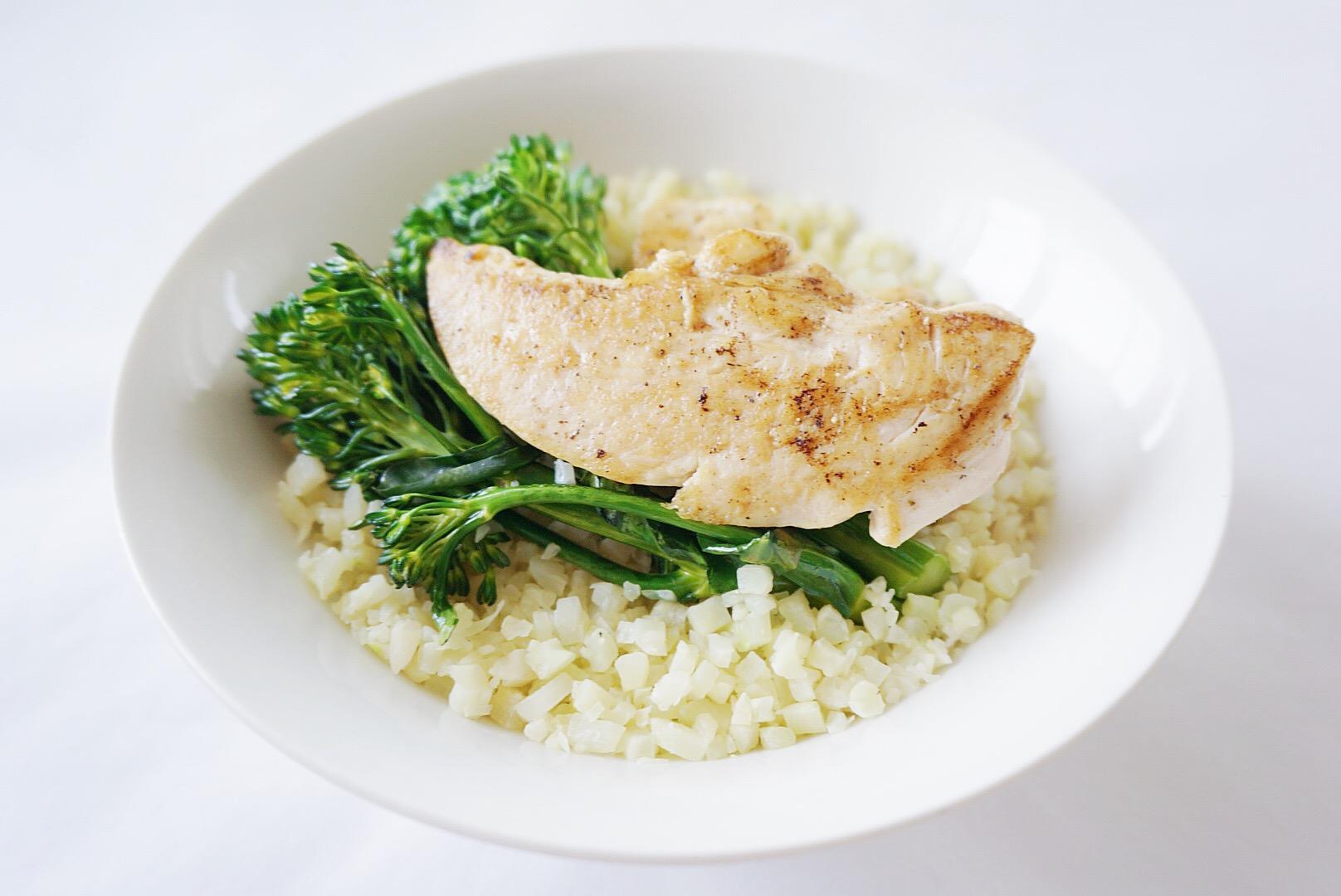 Cauliflower Risotto Bowl