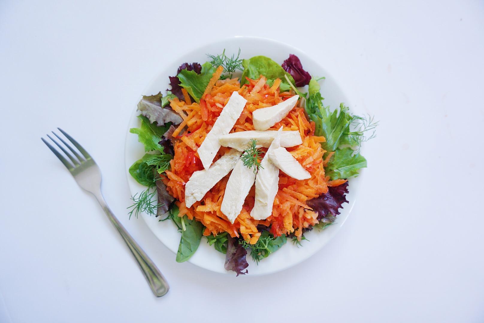 Chicken Veggie Slaw