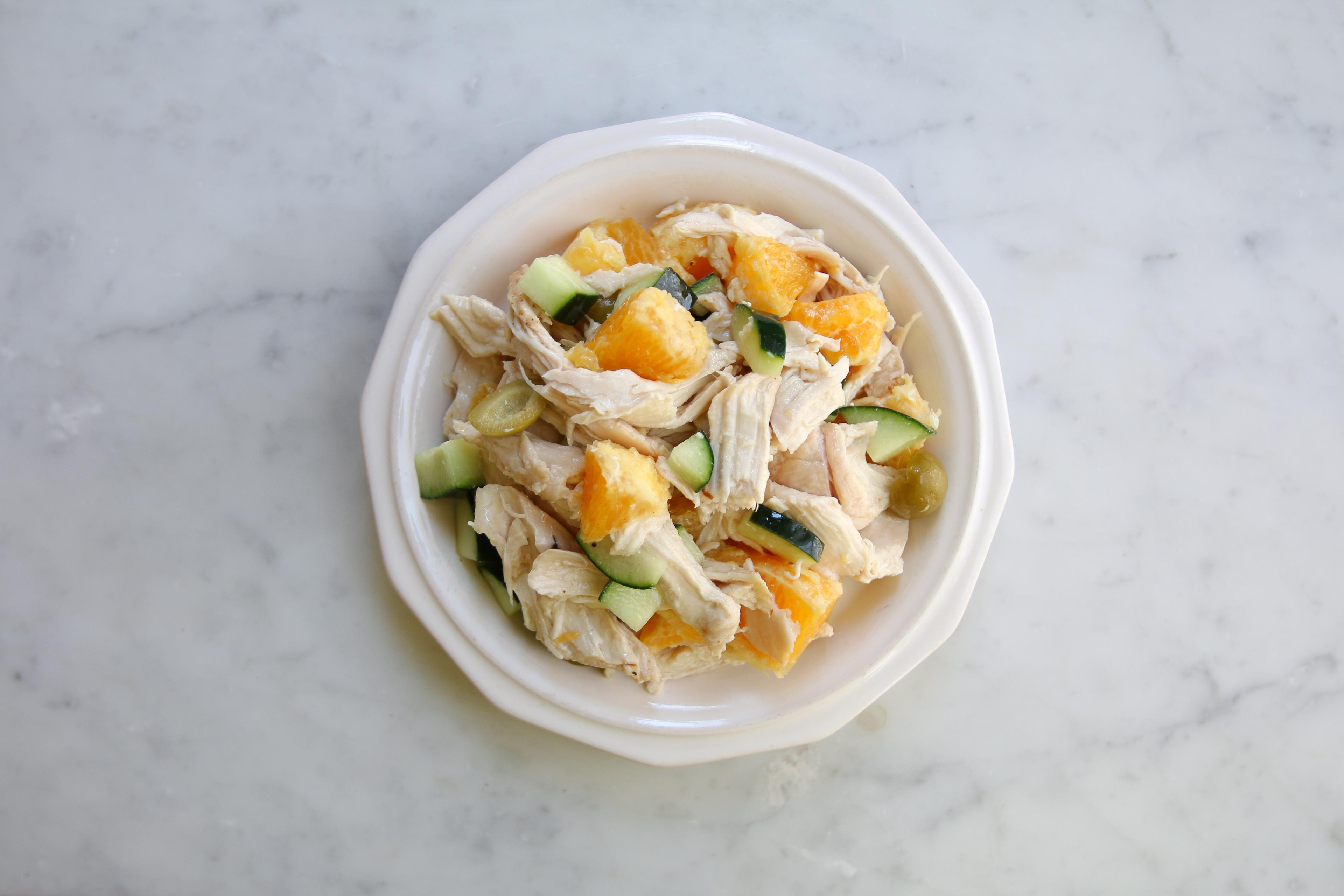 Citrus Cucumber Chicken Salad