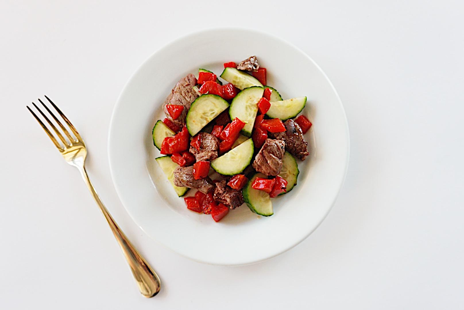 Mediterranean Beef Salad