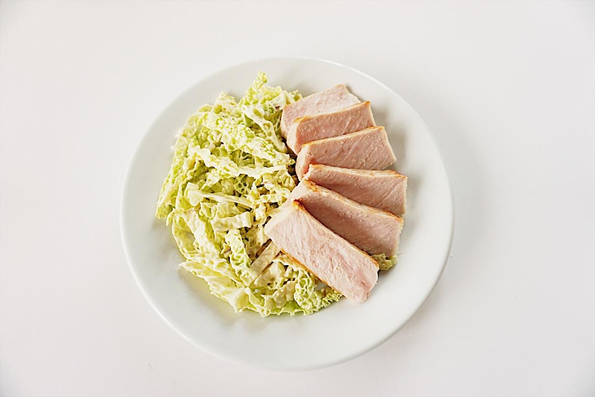 Pork and Cabbage Slaw