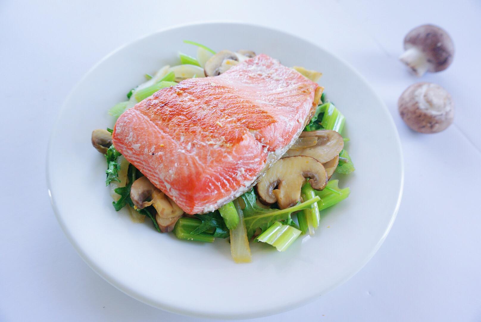 Salmon Stir Fry