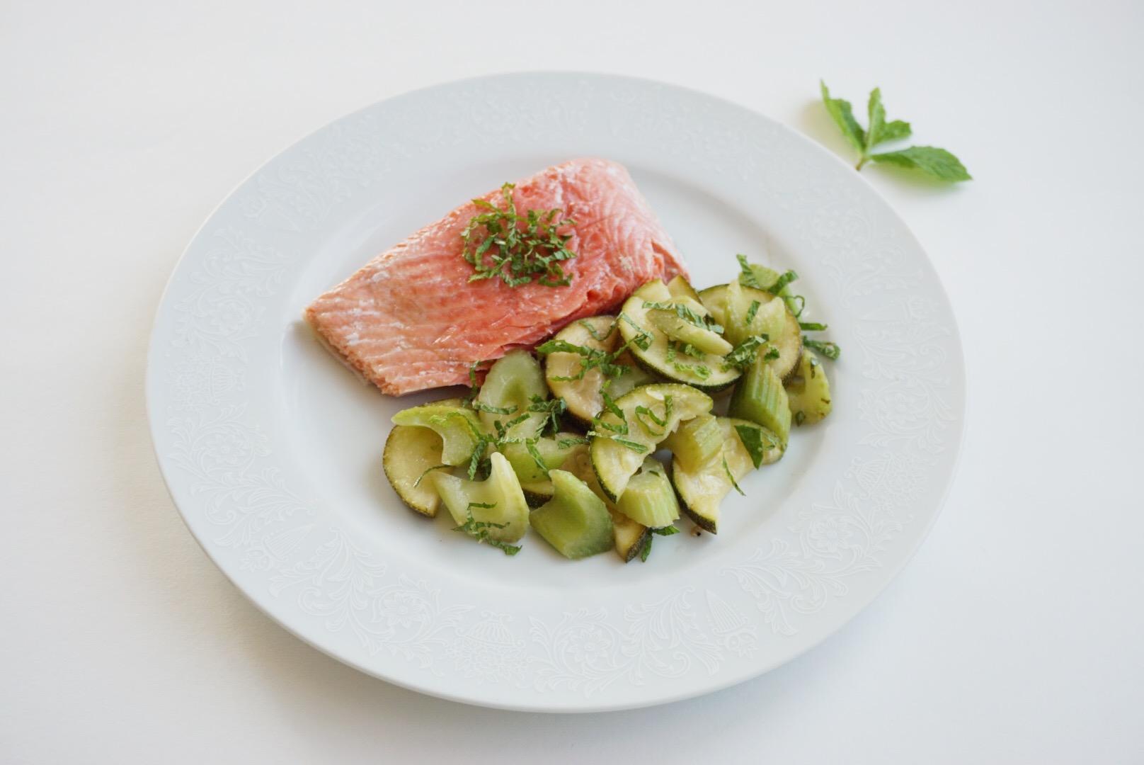 Salmon with Veggies