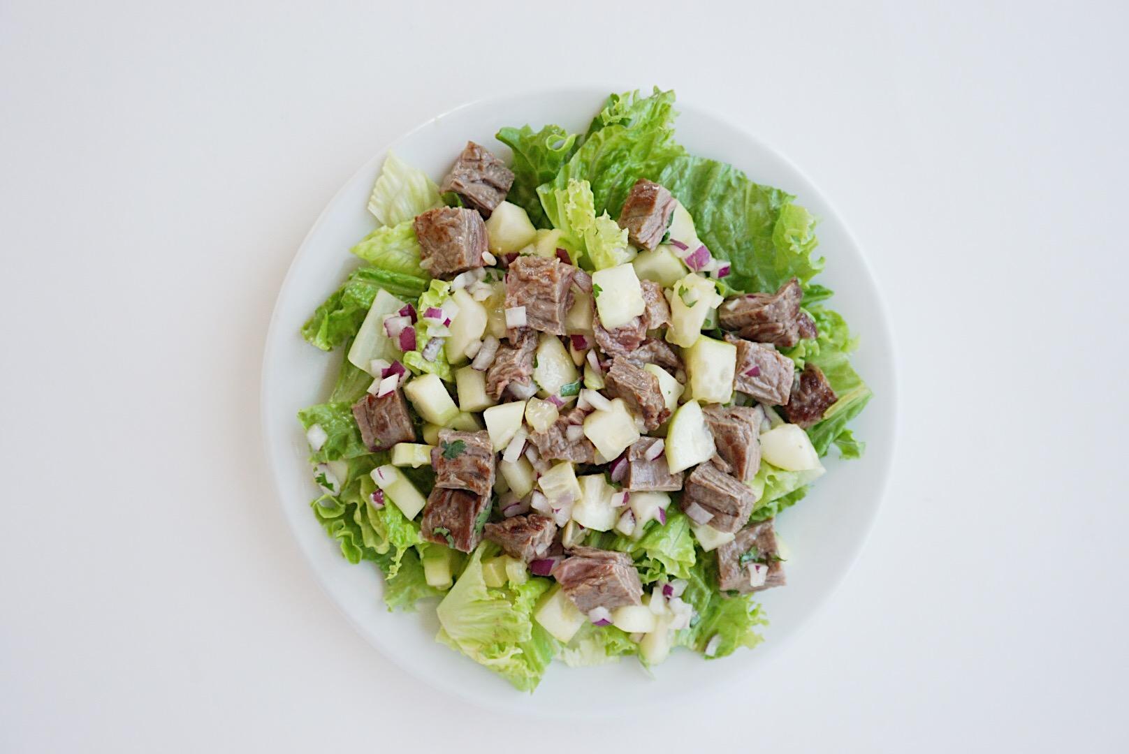 Spinach and Steak Salad