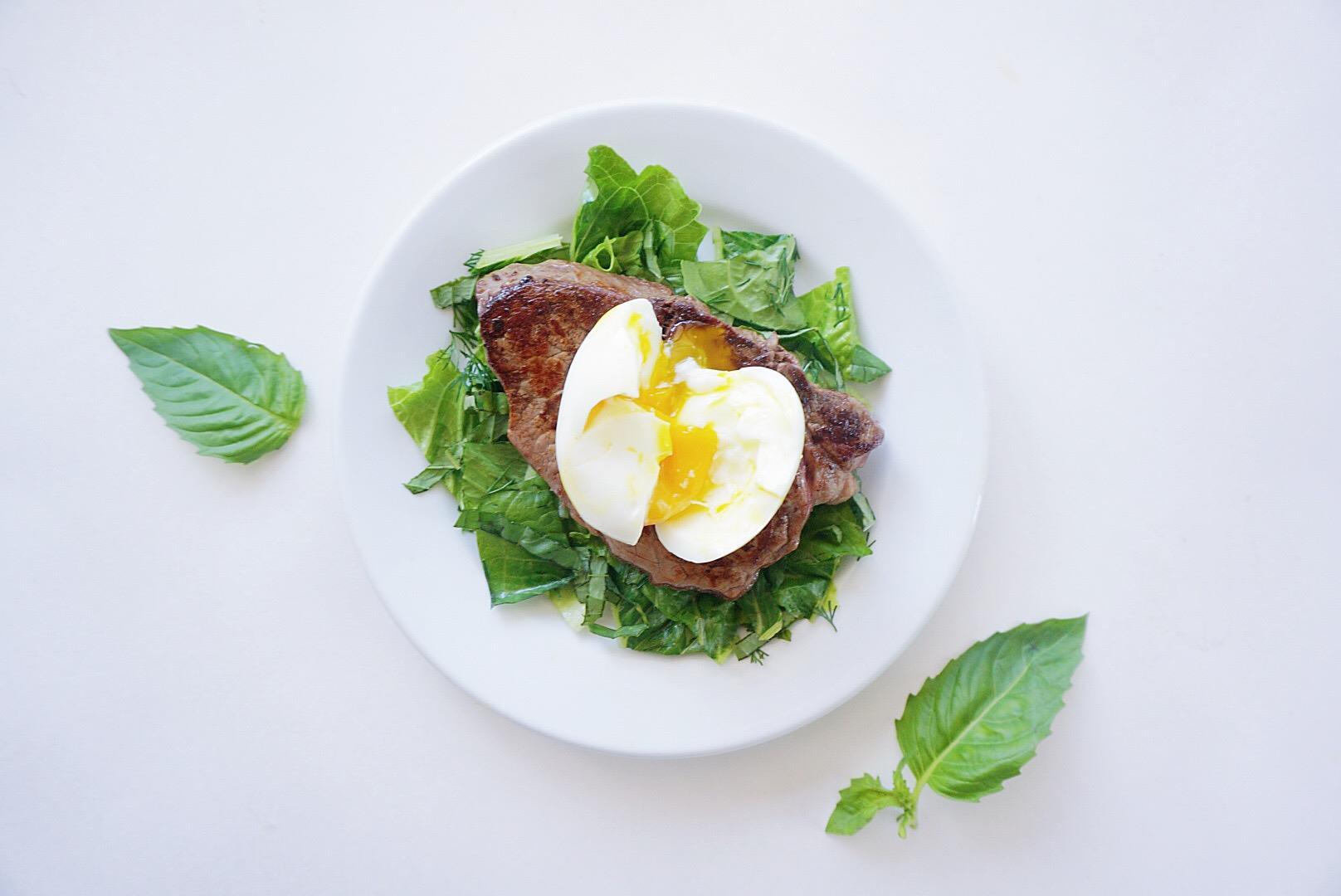 Steak and Egg