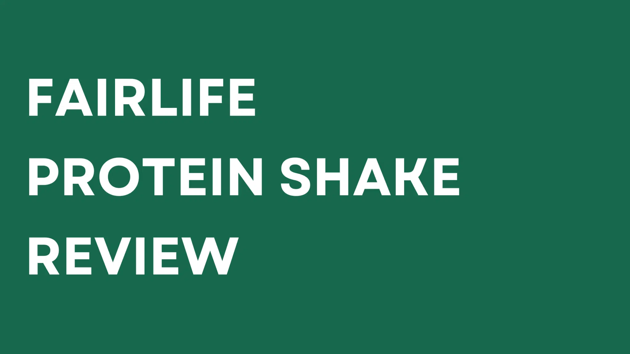 Fairlife Protein Shake Review A Protein Goal Lifesaver 2976